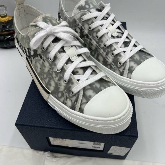 Men's Dior B 23 low top oblique sneakers size 46 made in Italy - Picture 12 of 16